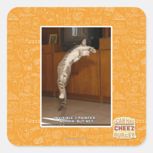 Pegatina Cuadrada Indicador invisible 3