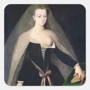 Pegatina Cuadrada Inés Sorel