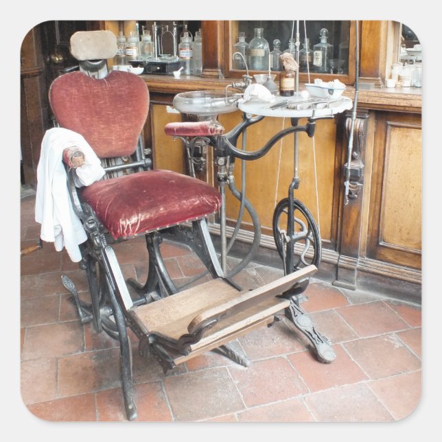 PEGATINA CUADRADA INGLATERRA VICTORIANA (Anverso)