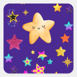 Pegatina Cuadrada inicio