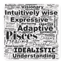 Inspiración de zodiac de Word Pisces