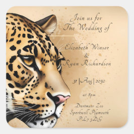 Pegatina Cuadrada Inspirado por la naturaleza