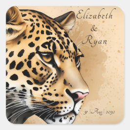 Pegatina Cuadrada Inspirado por la naturaleza