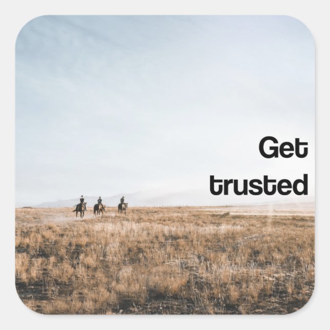 Pegatina Cuadrada InspiroSticker (Anverso)