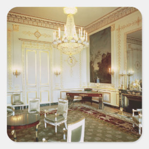 Pegatina Cuadrada Interior del salón Vert