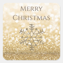 Invierno de copas de nieve Oro romántico Purpurino