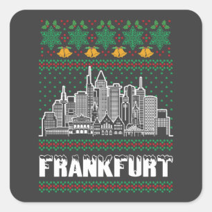 Pegatina Cuadrada Invitación