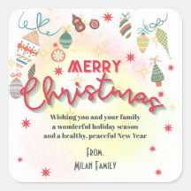 Invitación de fiesta de Navidades de vacaciones de