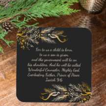 Isaías 9:6 Para Nosotros Un Niño Nace Navidades De