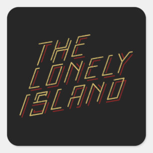 Pegatina Cuadrada Isla de Digitaces