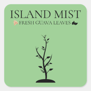 PEGATINA CUADRADA ISLAND MIST FRESH GUAVA SALE