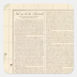 Pegatina Cuadrada Islas Marianas Oceanía no 2