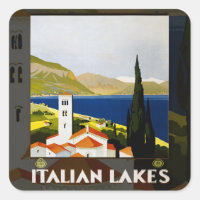 Italiana Lakes Vintage Travel Italia