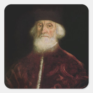 Pegatina Cuadrada Jacopo Soranzo