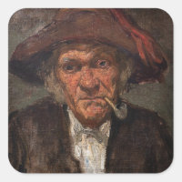 James Whistler - Hombre fumando una cuerda