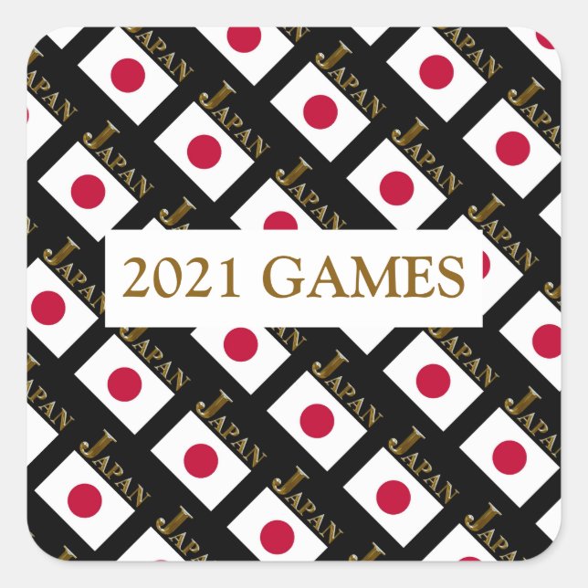 PEGATINA CUADRADA JAPÓN (Anverso)