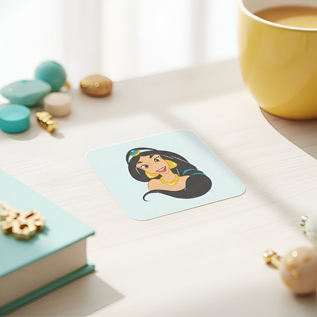 Pegatina Cuadrada Jasmine (Subido por el creador)