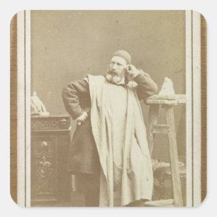 Pegatina Cuadrada Jean-Baptiste Carpeaux