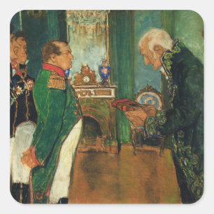 Pegatina Cuadrada Jean-Baptiste de Lamarck