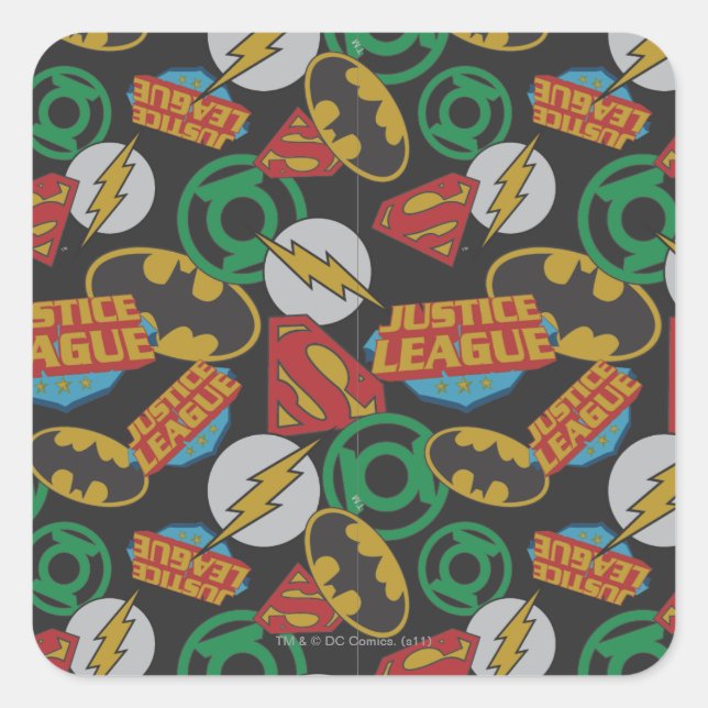 Pegatina Cuadrada JL Core 2 (Anverso)