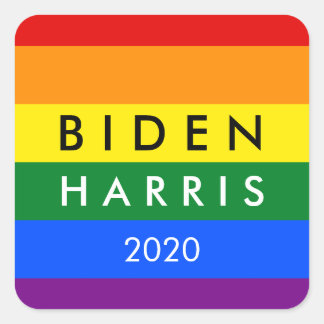 Pegatina Cuadrada Joe Biden Kamala Harris 2020