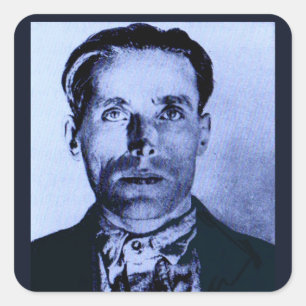 Pegatina Cuadrada Joe Hill