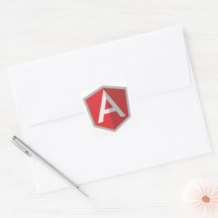 Pegatina Cuadrada JS angular