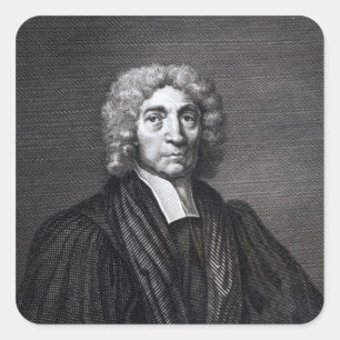 Pegatina Cuadrada Juan Strype M.A., 1812