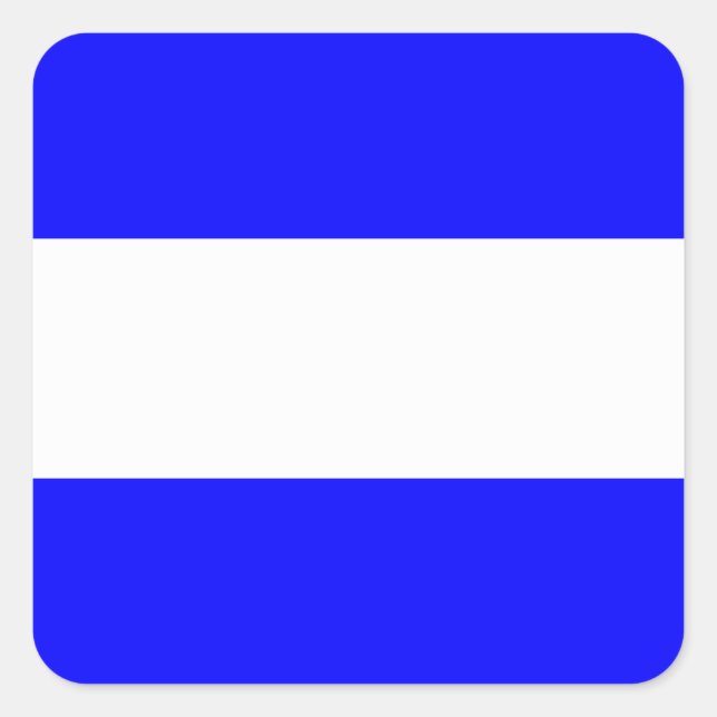 Pegatina Cuadrada Juliet (Anverso)