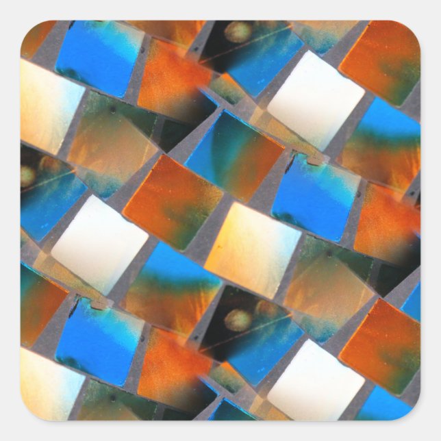 Pegatina Cuadrada Junio (Anverso)