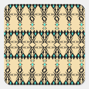 Pegatina Cuadrada Kele ~ Sparrow