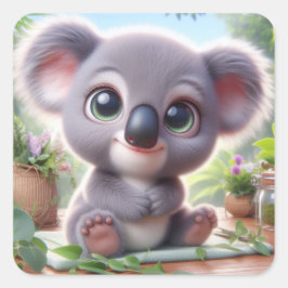 Pegatina Cuadrada 'Kenny'