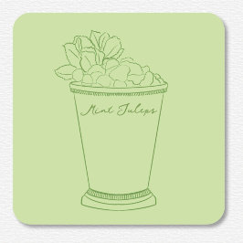 Pegatina Cuadrada Kentucky Derby