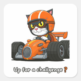 Pegatina Cuadrada Keychain acrílico