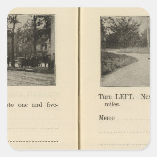 Pegatina Cuadrada Kinderhook Stottville