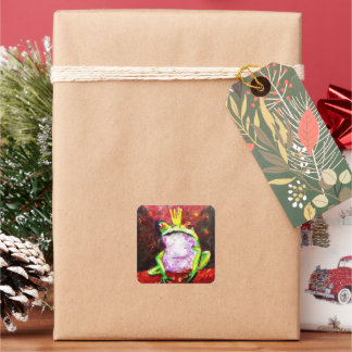 Pegatina Cuadrada king dubious