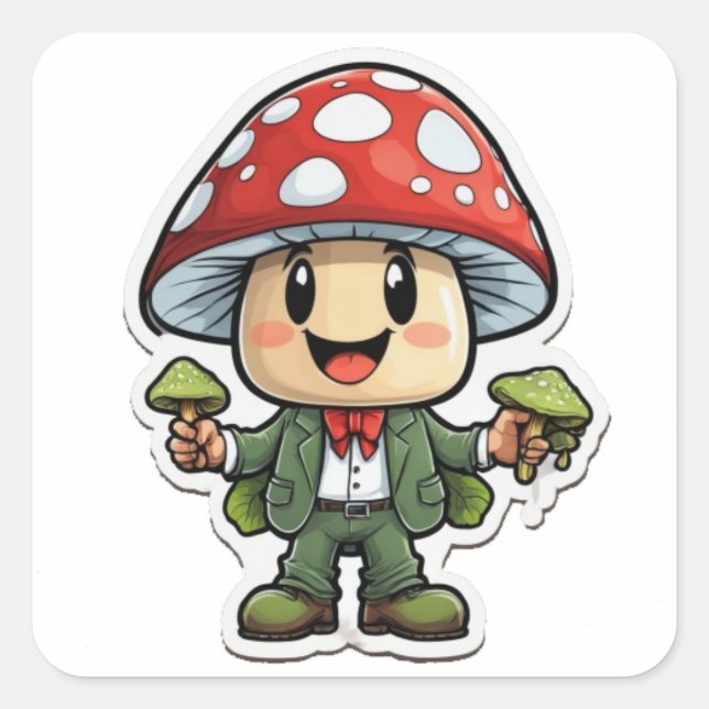 Pegatina Cuadrada Kiss-Cut Stickers product main image Kiss-Cut Stic (Anverso)