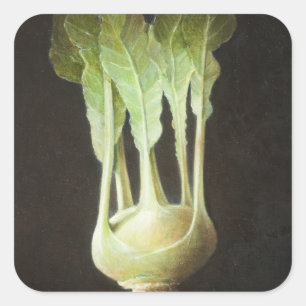 Pegatina Cuadrada Kohl Rabi 2012