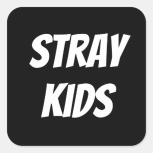 Pegatina Cuadrada kpop (niños perdidos)
