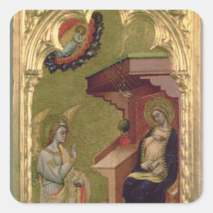 Pegatina Cuadrada La Anunciación