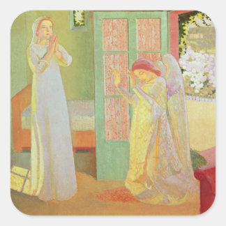 Pegatina Cuadrada La Anunciación, 1913