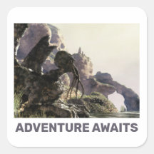 La aventura espera. Paisaje de fantasía