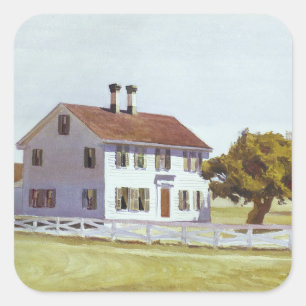 Pegatina Cuadrada La casa de los ricos