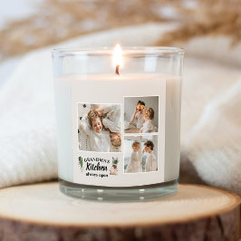 Pegatina Cuadrada La cocina de las Abuelas y las Fotografías Collage