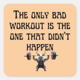 Pegatina Cuadrada La consistencia es Rey