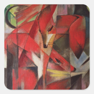 Pegatina Cuadrada La Fox, 1913