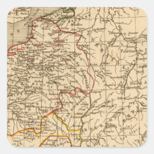 Pegatina Cuadrada La Francia 1180 un 1223