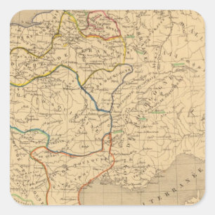 Pegatina Cuadrada La Francia 843 987