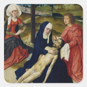 Pegatina Cuadrada La lamentación