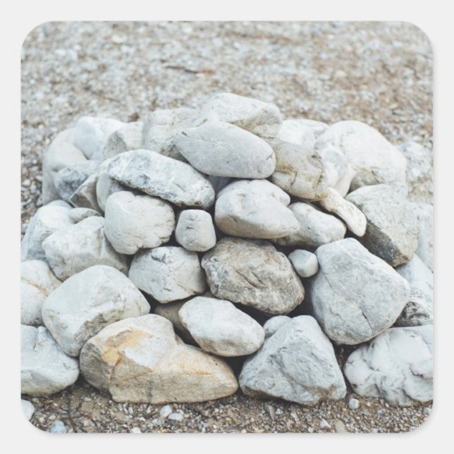 Pegatina Cuadrada La Lotería (Anverso)